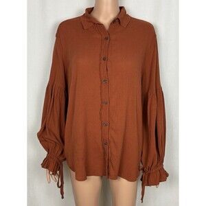 We The Free Women’s Size Small Call You Mine Top In Rust